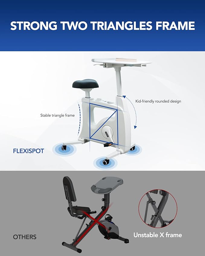 Exercise Bike with Standing Desk