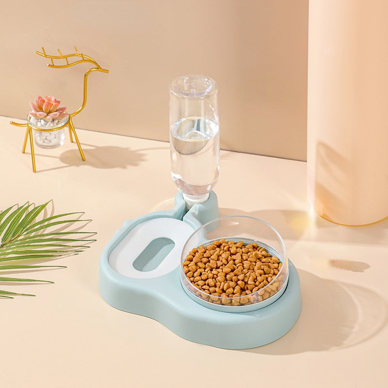 Pet Cat Bowl Automatic Feeder