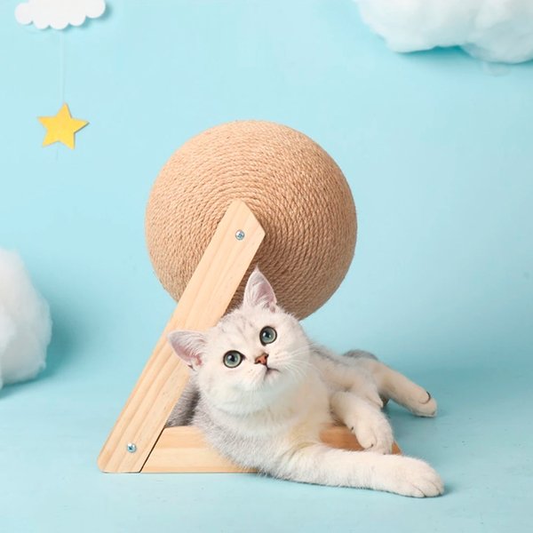 Cat Scratching Ball - Rope Ball Board Grinding Paws Toys