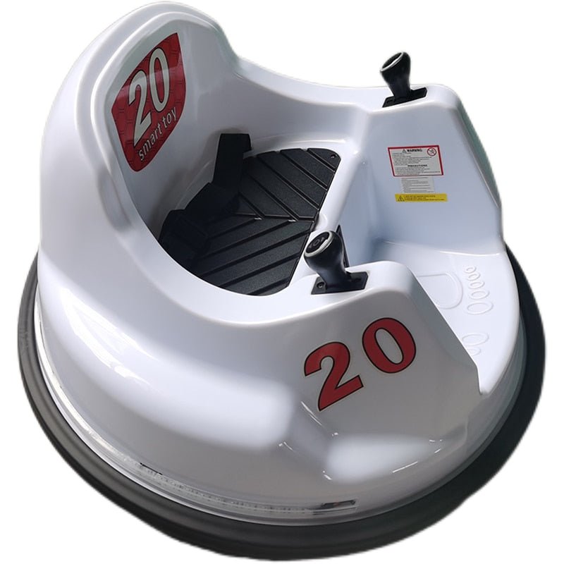 Electric Bumper Car - Kids & Toddlers' Toy Electric Ride On with Remote Control, LED Lights, 360 Degree Spin, 2 Speed