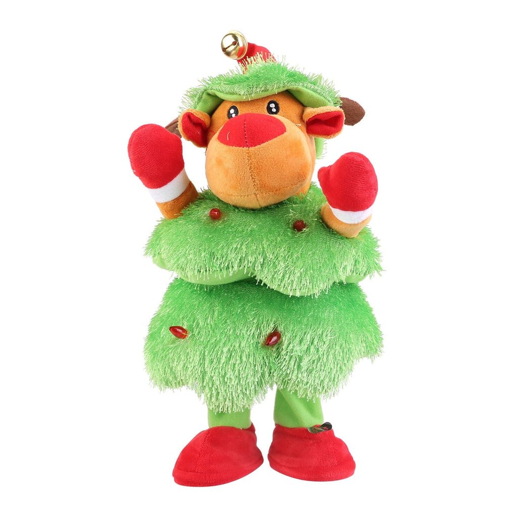 Electric Dancing Singing Plush Toy - Singing Dancing Green Electric Toy