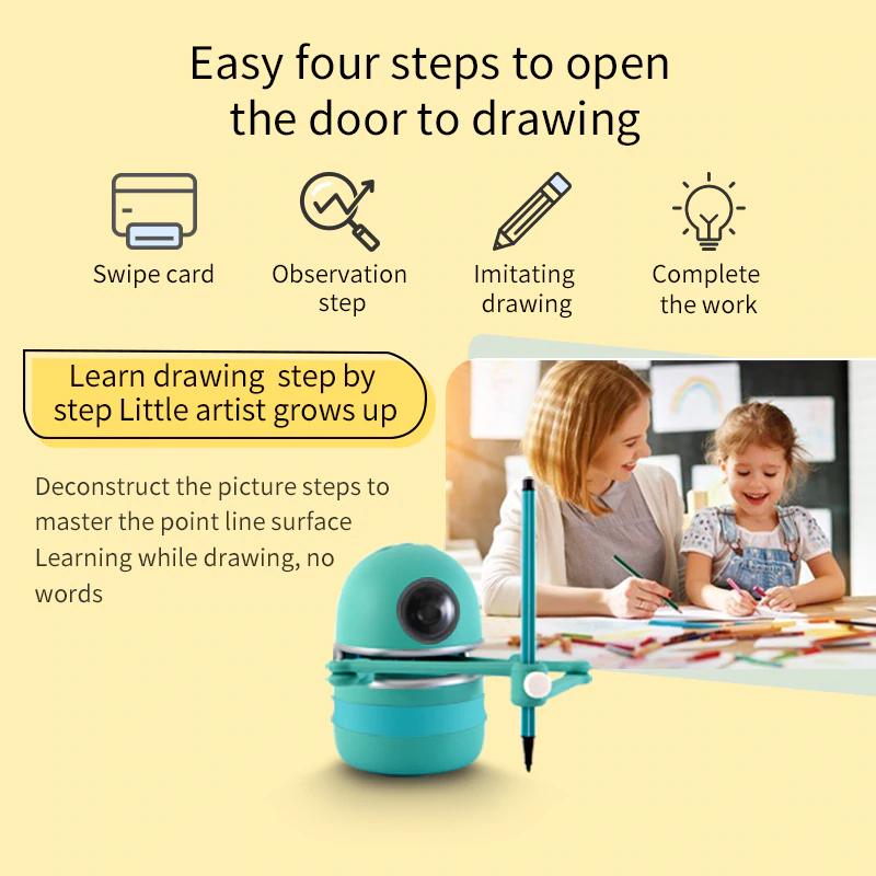 Fun & Interactive Educational Drawing Robot