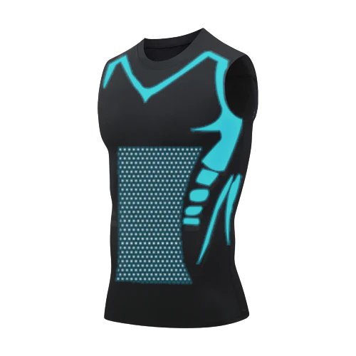 Ionic Shaping Sleeveless Shirt - Fitness Tummy Control Top