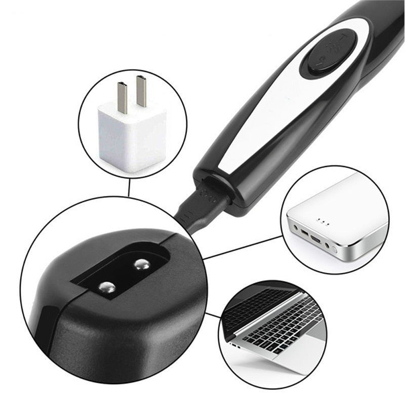 Mini Fur Electric Trimmer - Rechargeable Pet Clipper Dog Cat Paw