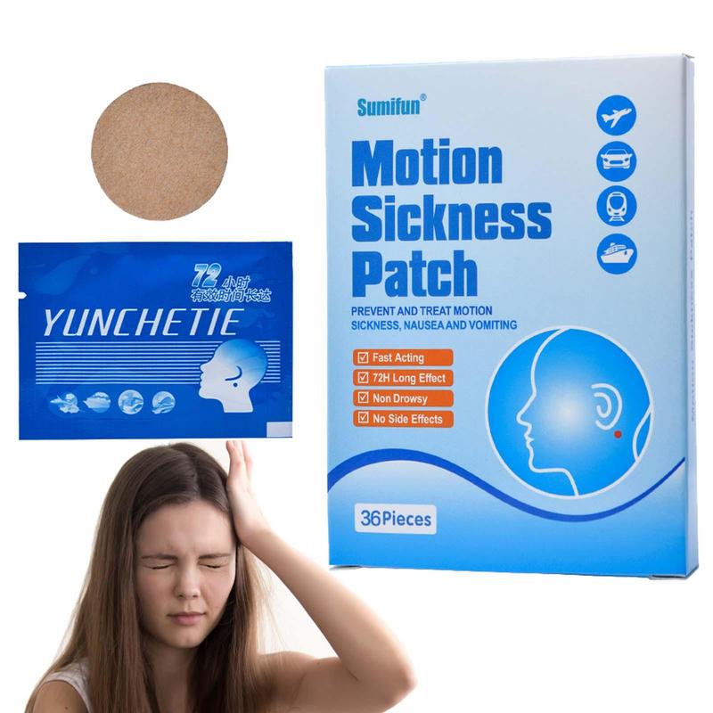 Motion Sickness Patches - 36pcs Children's Adult Motion Sickness Stickers